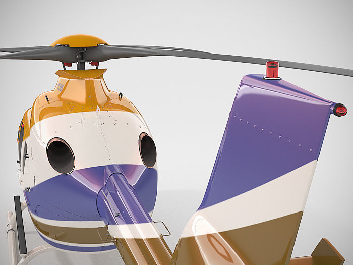 Eurocopter EC135 3D model_8