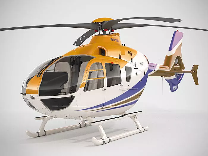 Eurocopter EC135 3D model_0