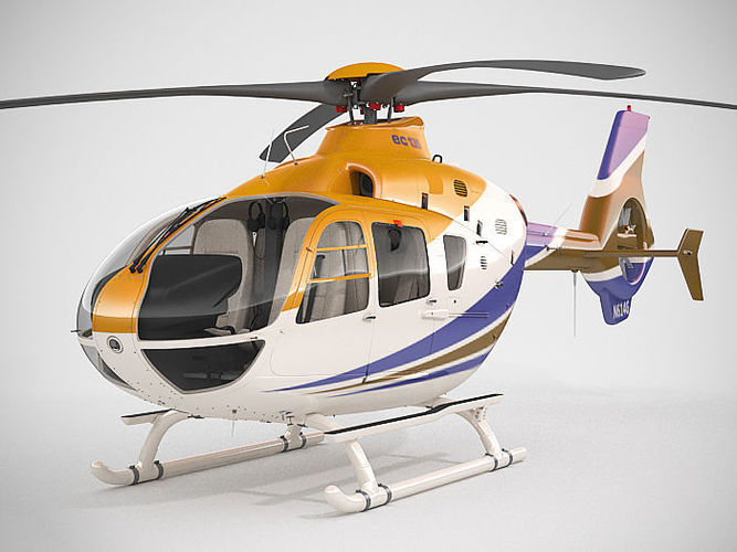 Eurocopter EC135 3D model