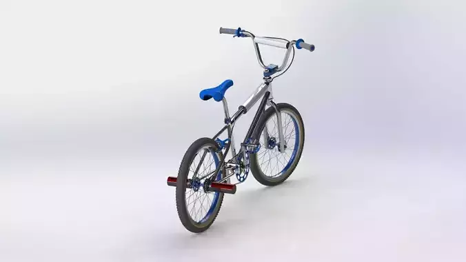 feetorage bmx bike 3D print model
