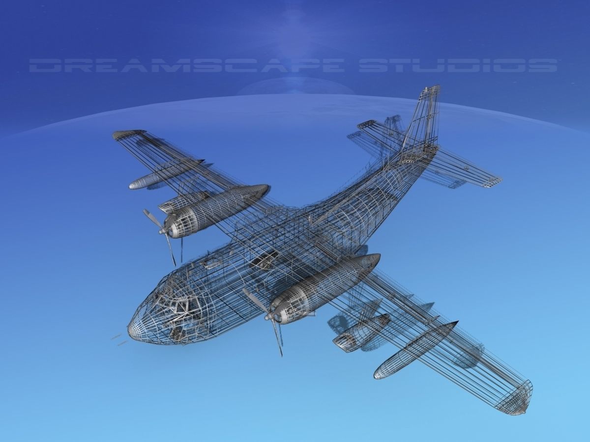 Fairchild C-123K Provider V09 3D model_16