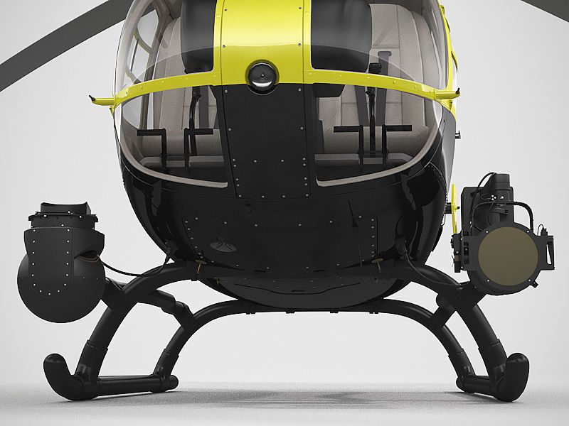 Eurocopter EC135 Police 3D model_6