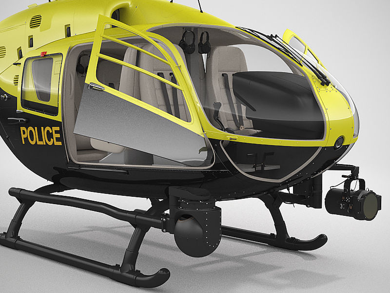 Eurocopter EC135 Police 3D model_19