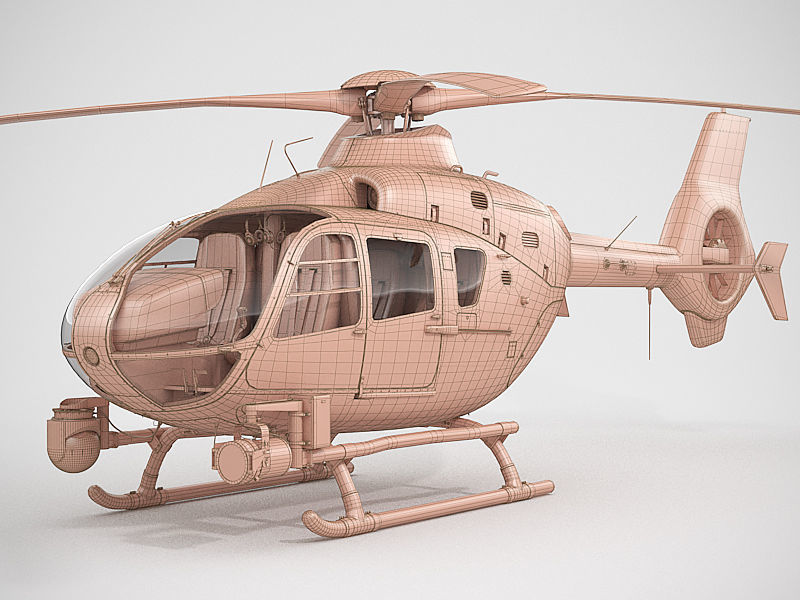 Eurocopter EC135 Police 3D model_21