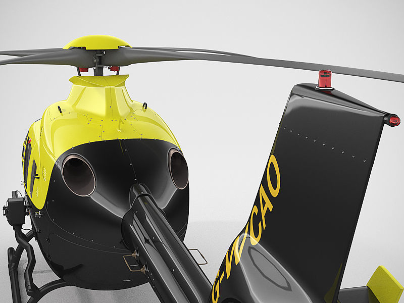 Eurocopter EC135 Police 3D model_9