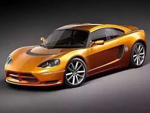 dodge circuit ev 2010 3D model dodge circuit ev 2010 3D model