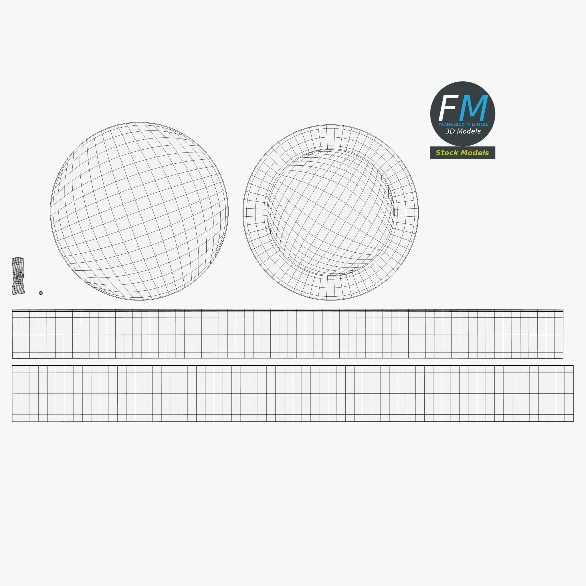 Tealight candle 3D model_11