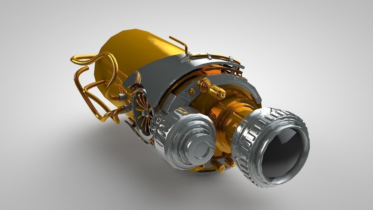 Steampunk man Zbrush 3D model 3D model_19