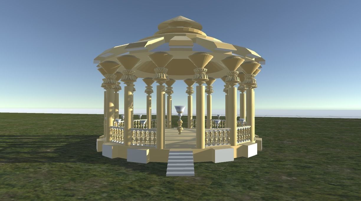Rotunda in Gold for parks