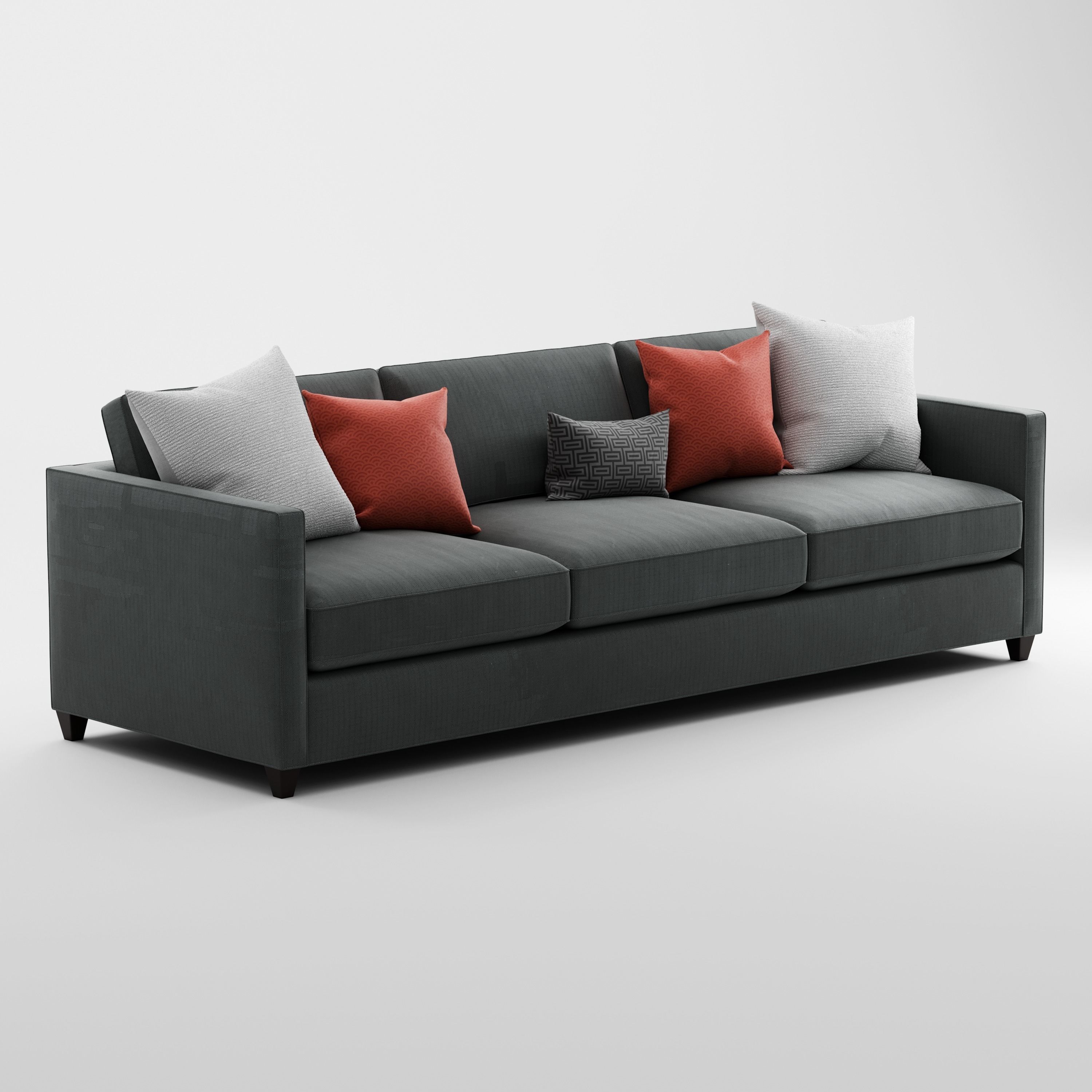 Crate and Barrel Dryden Grande Sofa 3D model_8