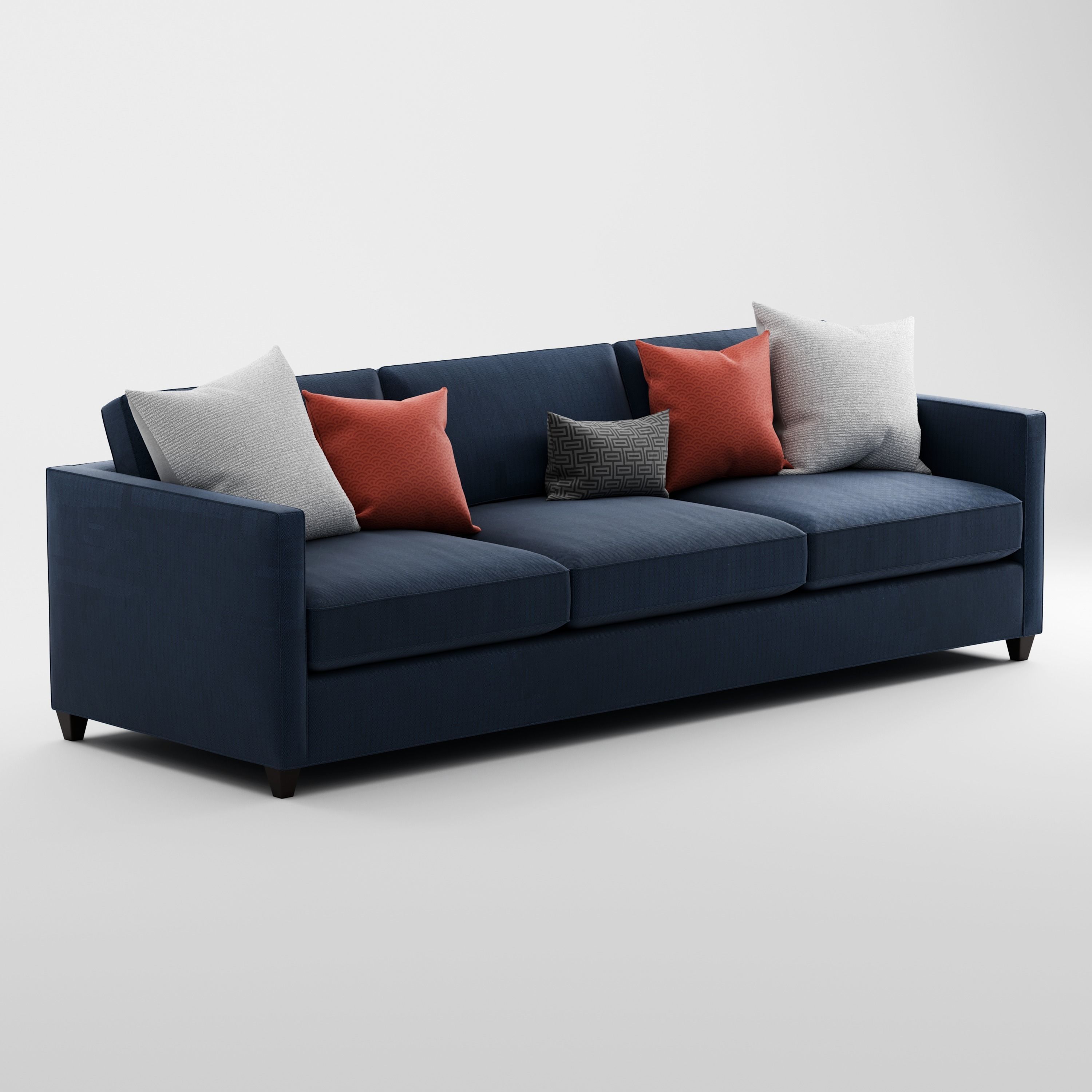 Crate and Barrel Dryden Grande Sofa 3D model_6