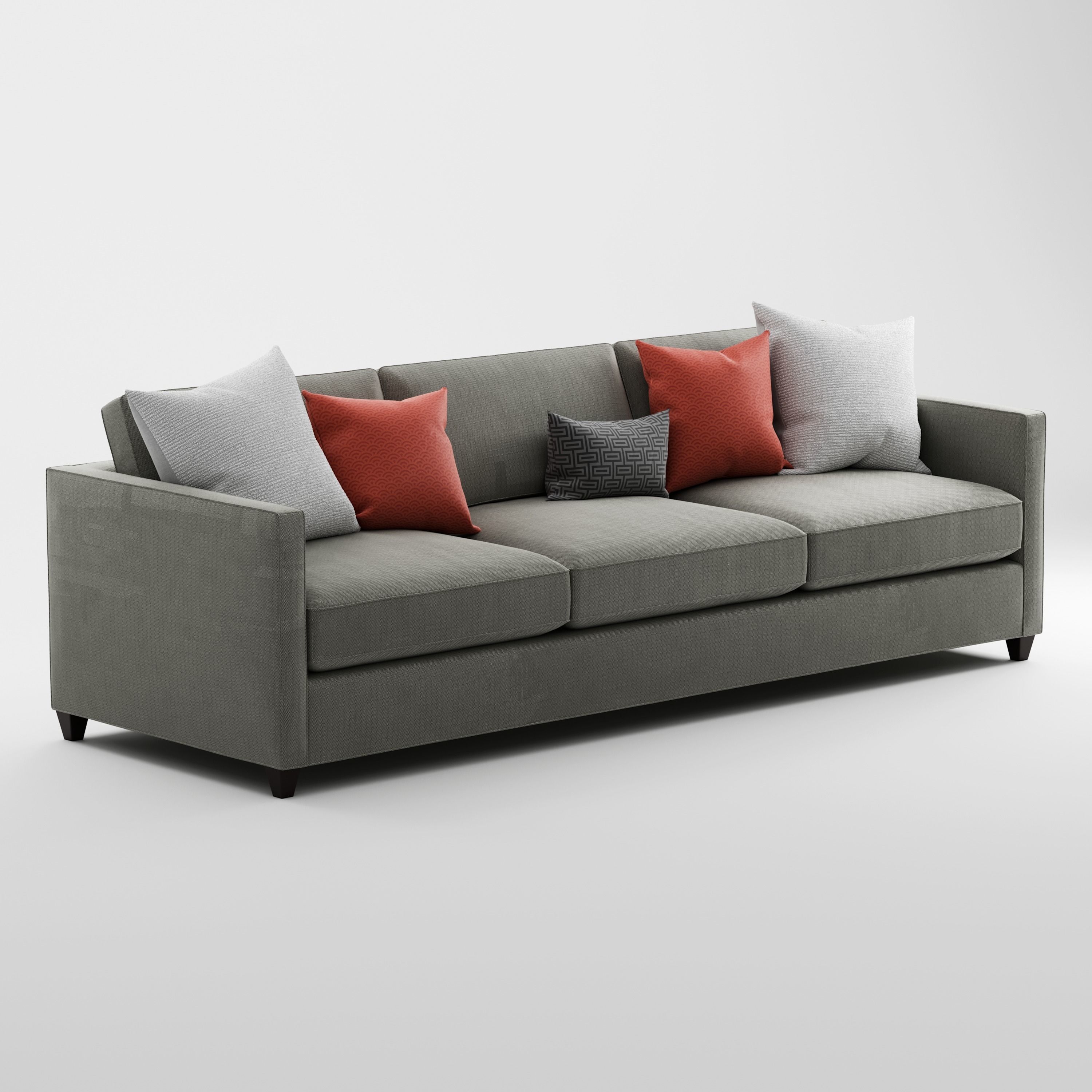 Crate and Barrel Dryden Grande Sofa 3D model_7