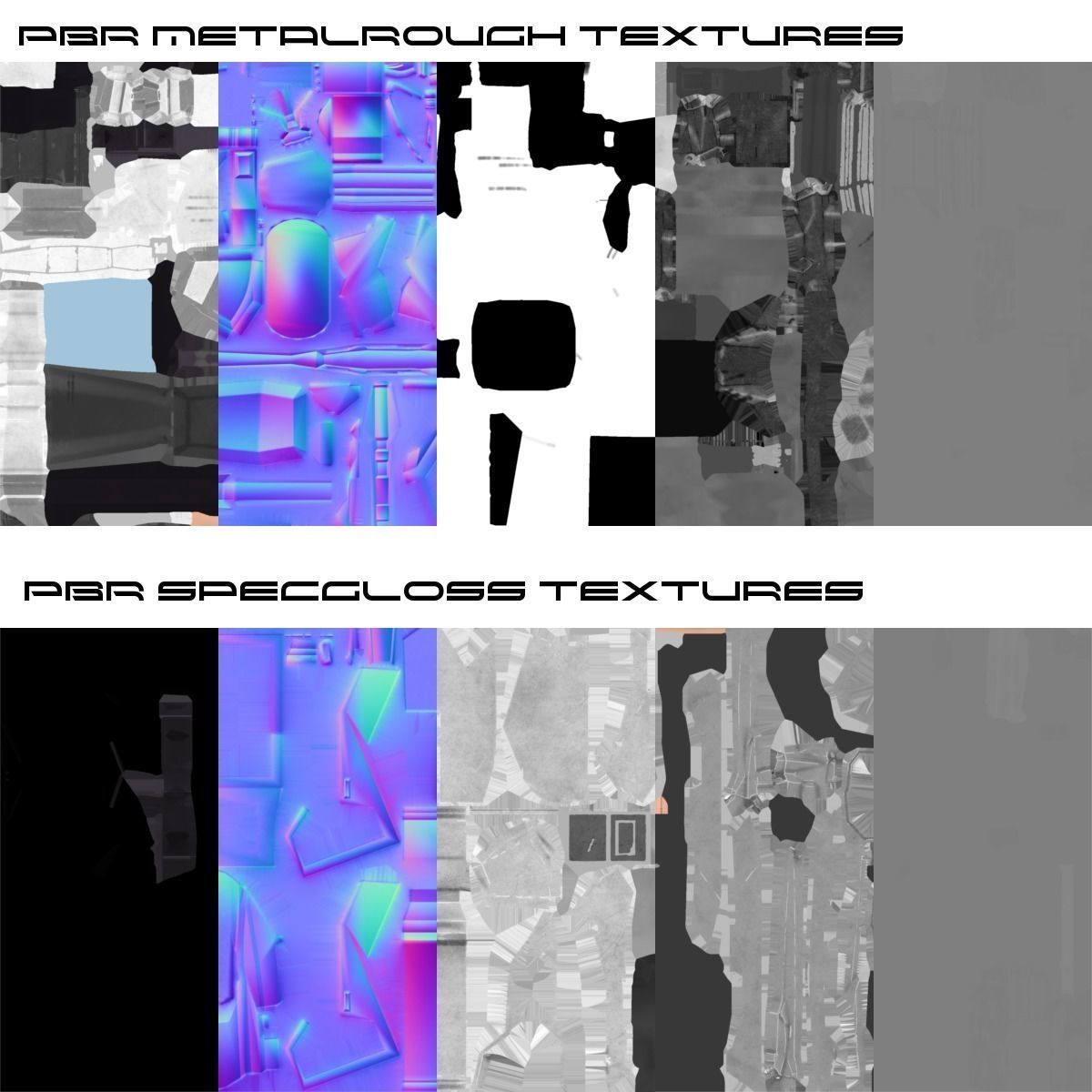 Sci-fi Range Rifle Low-poly 3D model_26