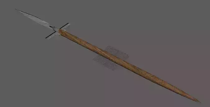 Roman Spear Low-poly 3D model
