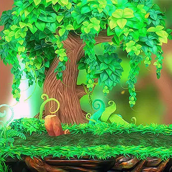 3DRT - 2D Forest pack Low-poly 3D model_0