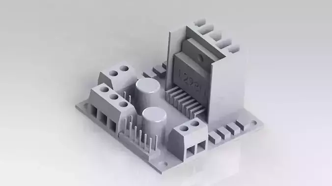 Arduino H Bridge 3D model