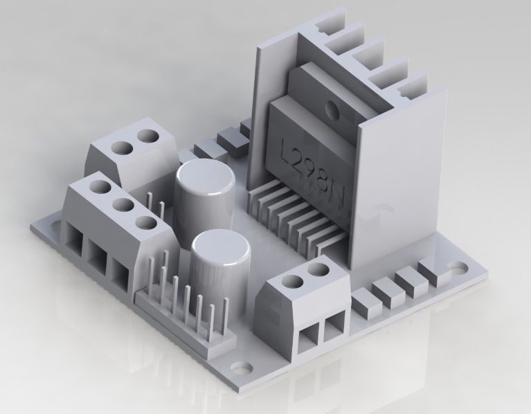 Arduino H Bridge 3D model_1