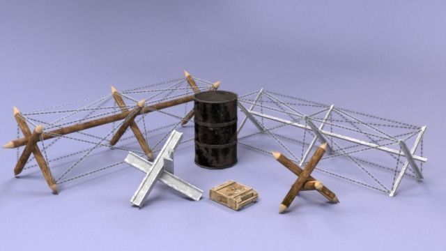 USSR Toon Light Tanks Pack Low-poly 3D model_11