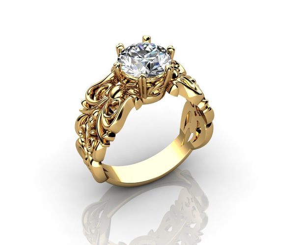 ORNAMENT RING N2 3D print model