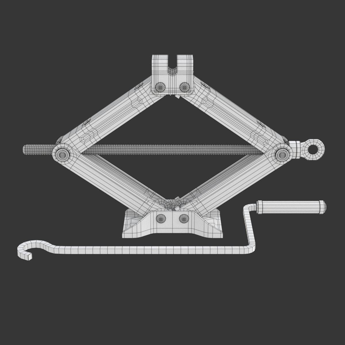 Safety Car Set 3D model_27