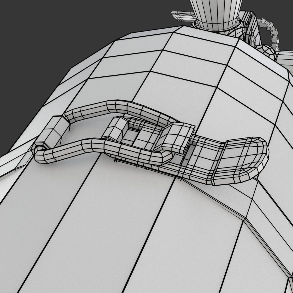 Safety Car Set 3D model_15