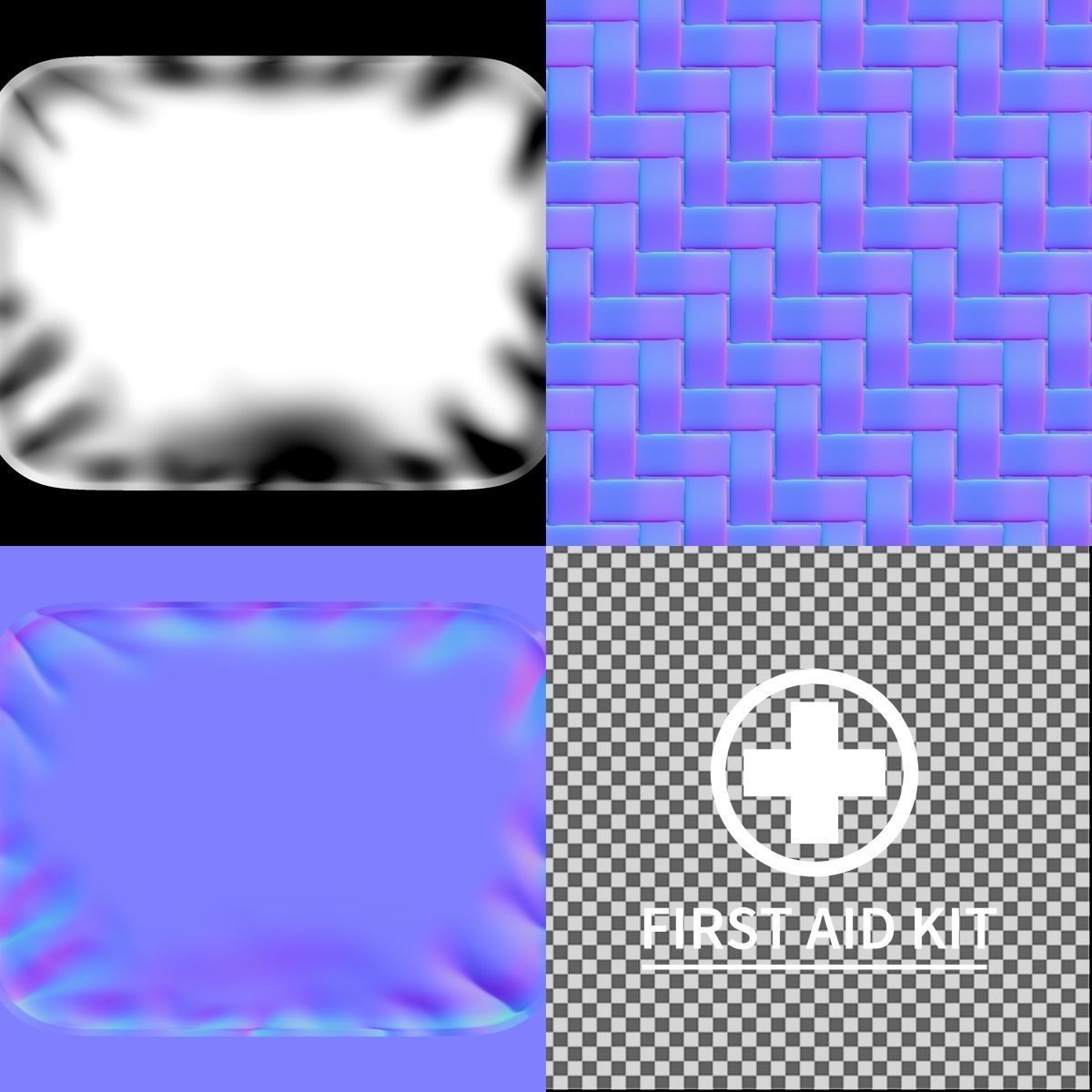 Safety Car Set 3D model_4