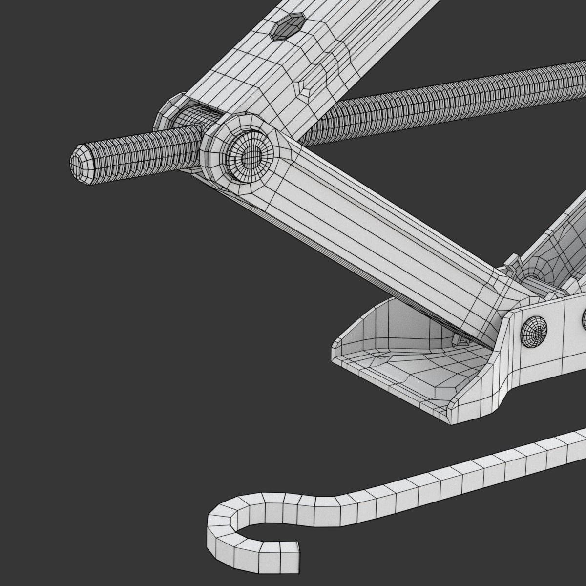 Safety Car Set 3D model_28