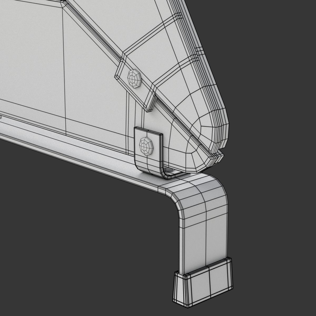 Safety Car Set 3D model_36