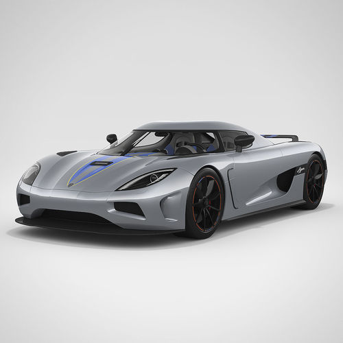 Koenigsegg Agera - HD Interior 3D model