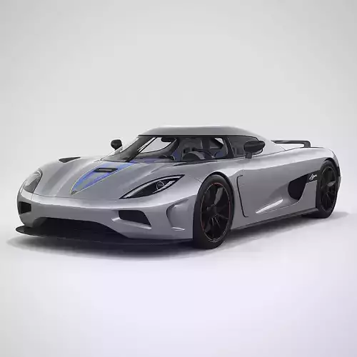 Koenigsegg Agera - HD Interior 3D model