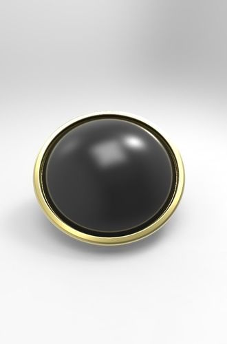 Button Cuff 3D print model
