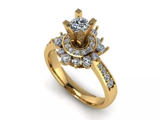 Ring T00185 3D print model_0