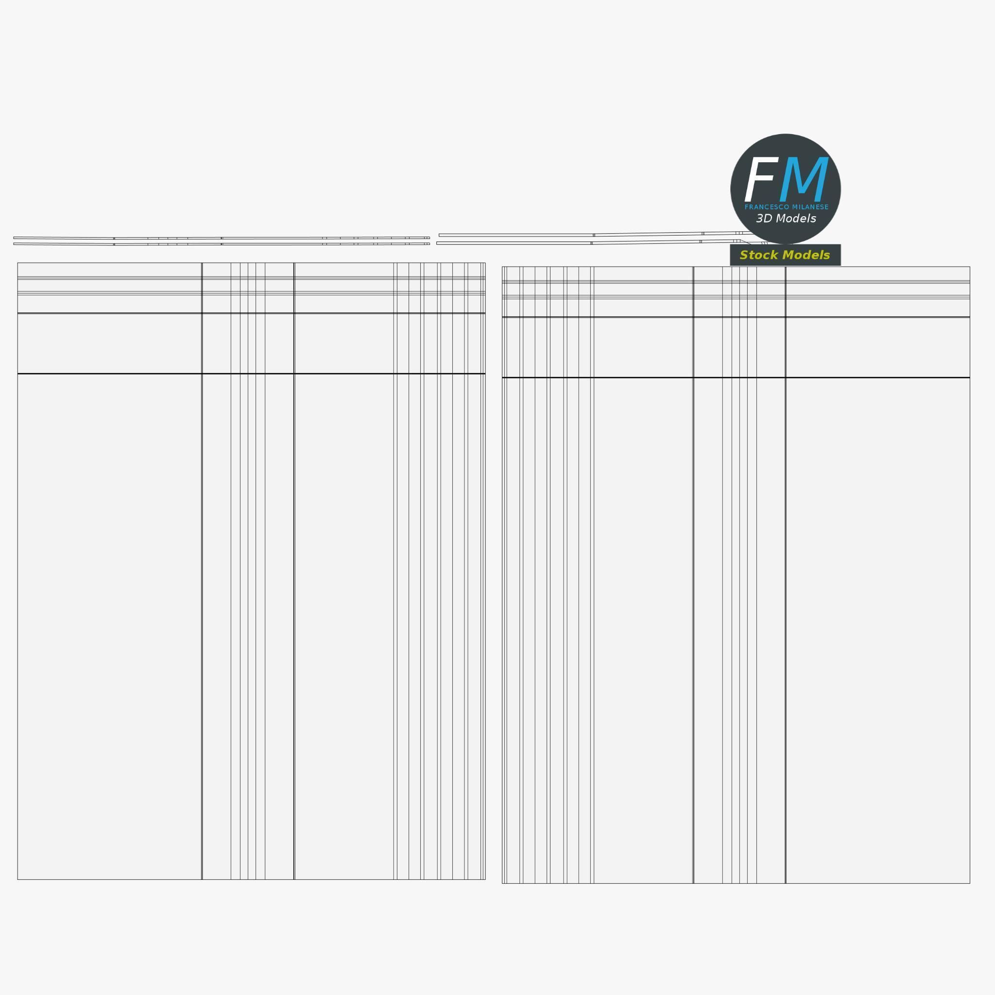 Tablet on desktop stand 3D model_17