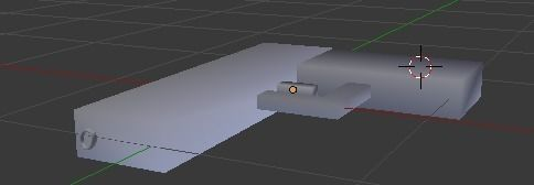 Cube HandGun Free 3D print model