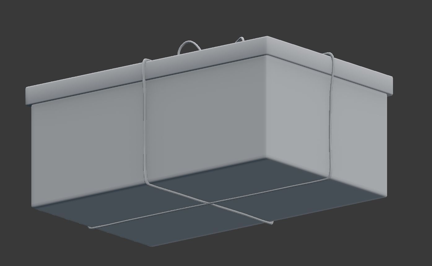 Present - Gift Box 3D model_6