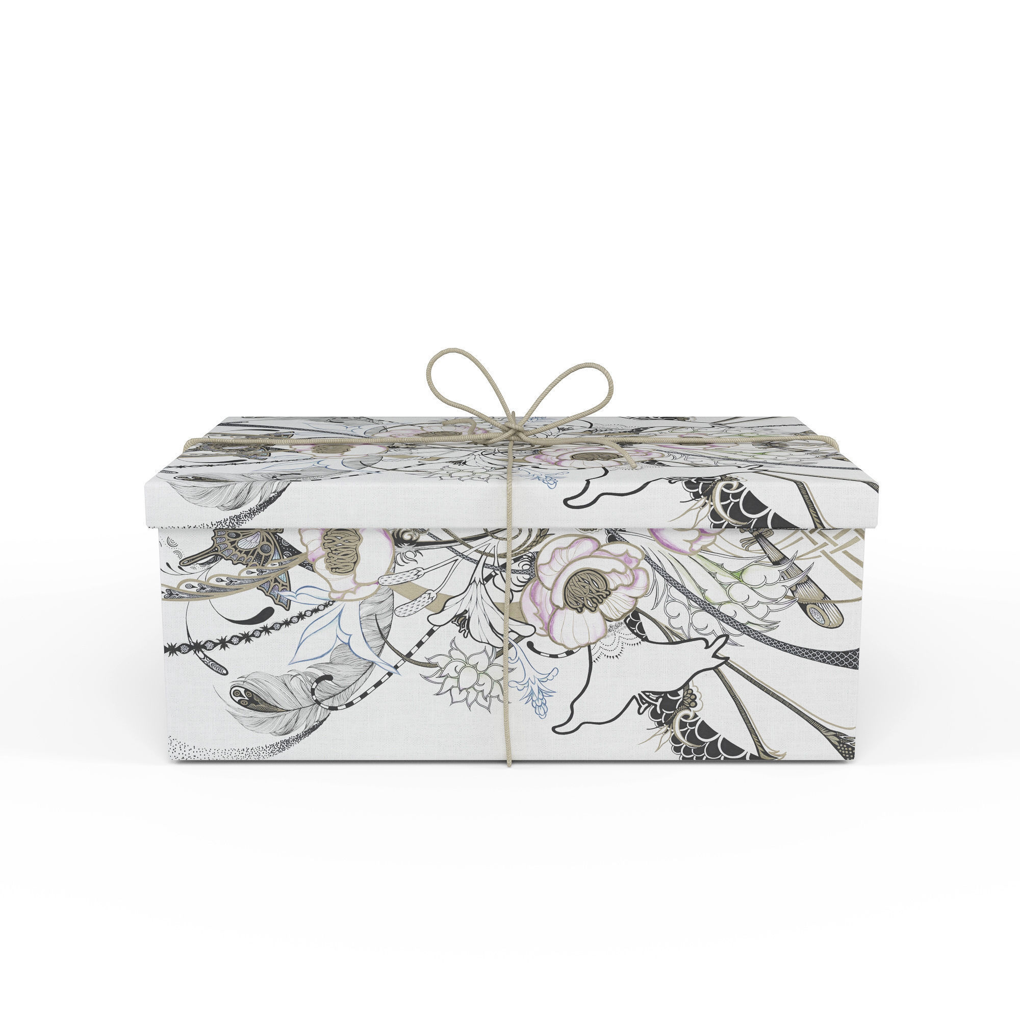 Present - Gift Box 3D model_1