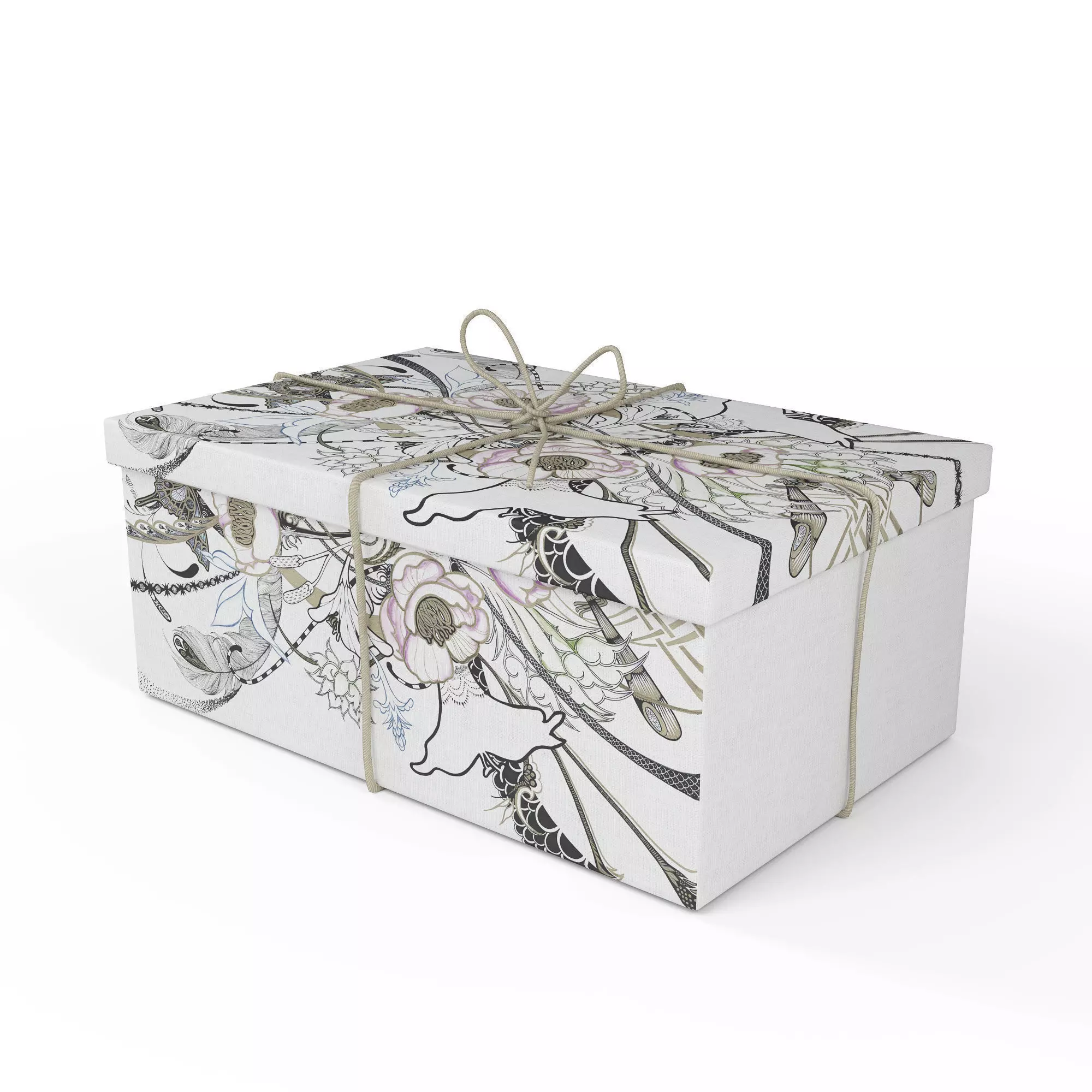 Present - Gift Box 3D model_0