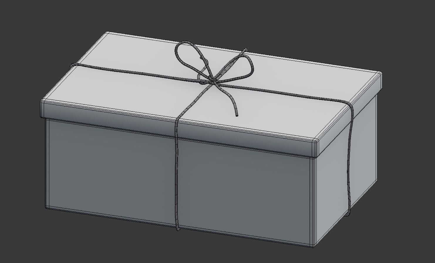 Present - Gift Box 3D model_7