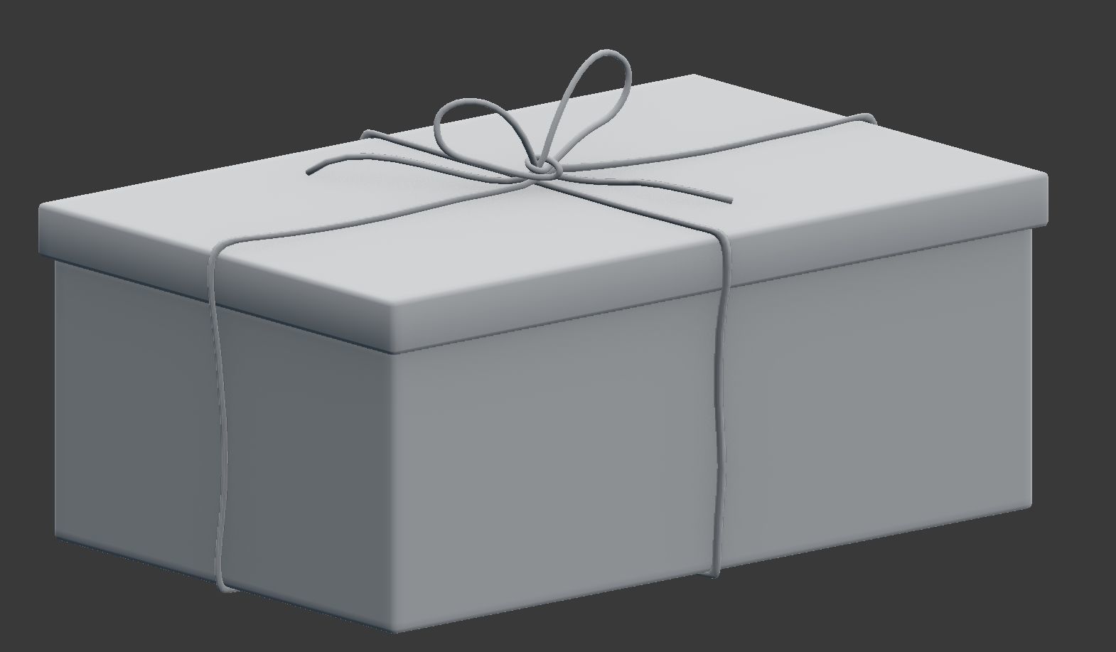Present - Gift Box 3D model_5