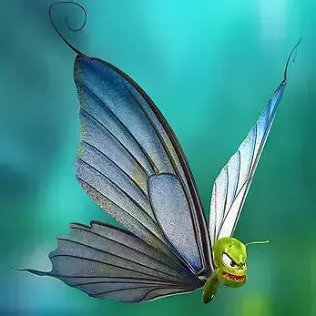 3DRT - Toon Butterfly 