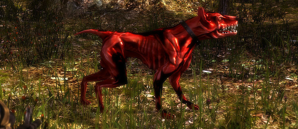 3DRT - Zombie Dog  Low-poly 3D model_2