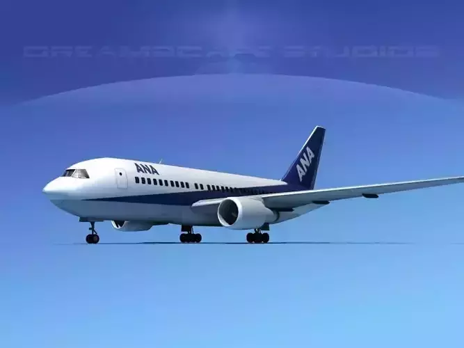 Boeing 767-200ER ANA 3D model