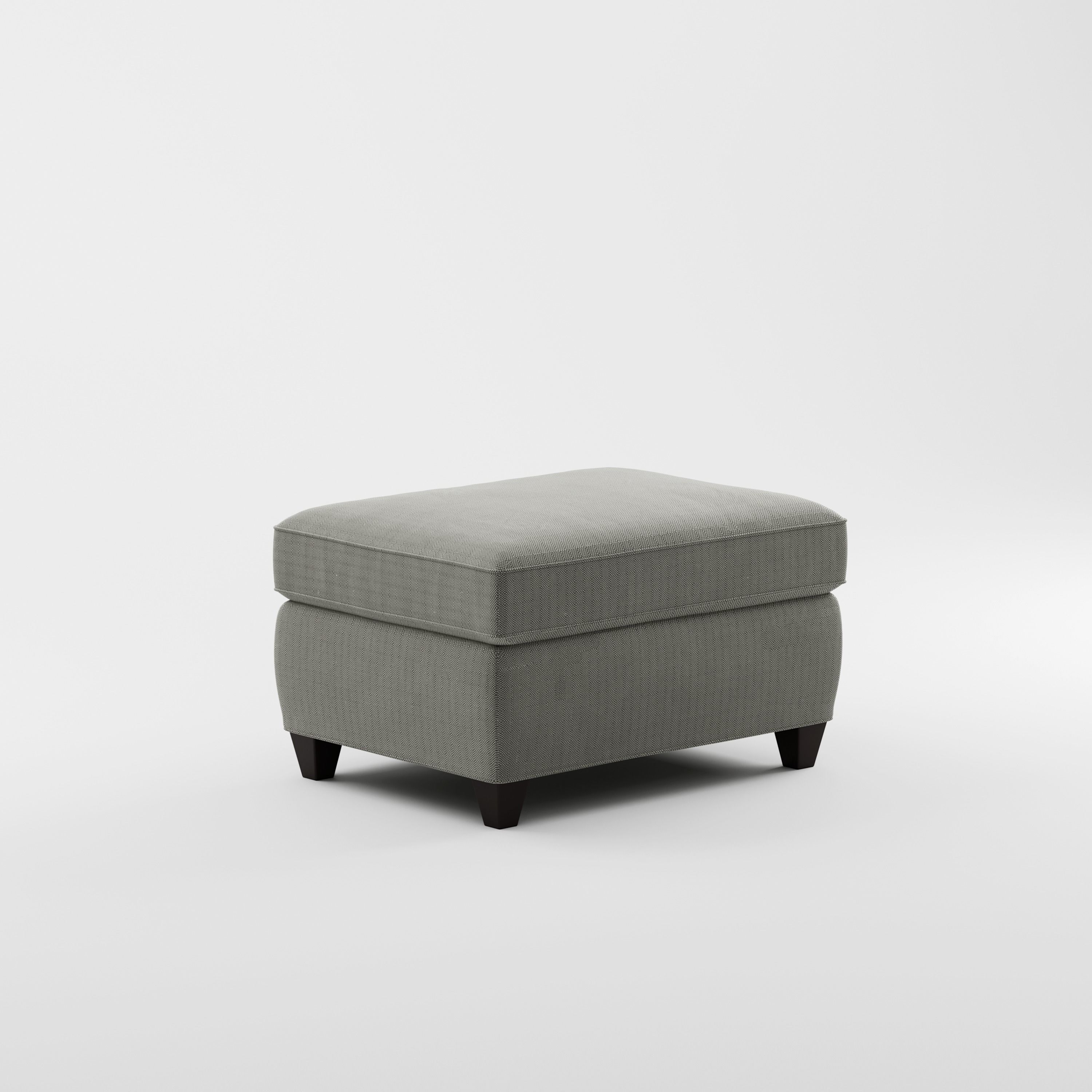 Crate and Barrel Dryden Ottoman 3D model_4