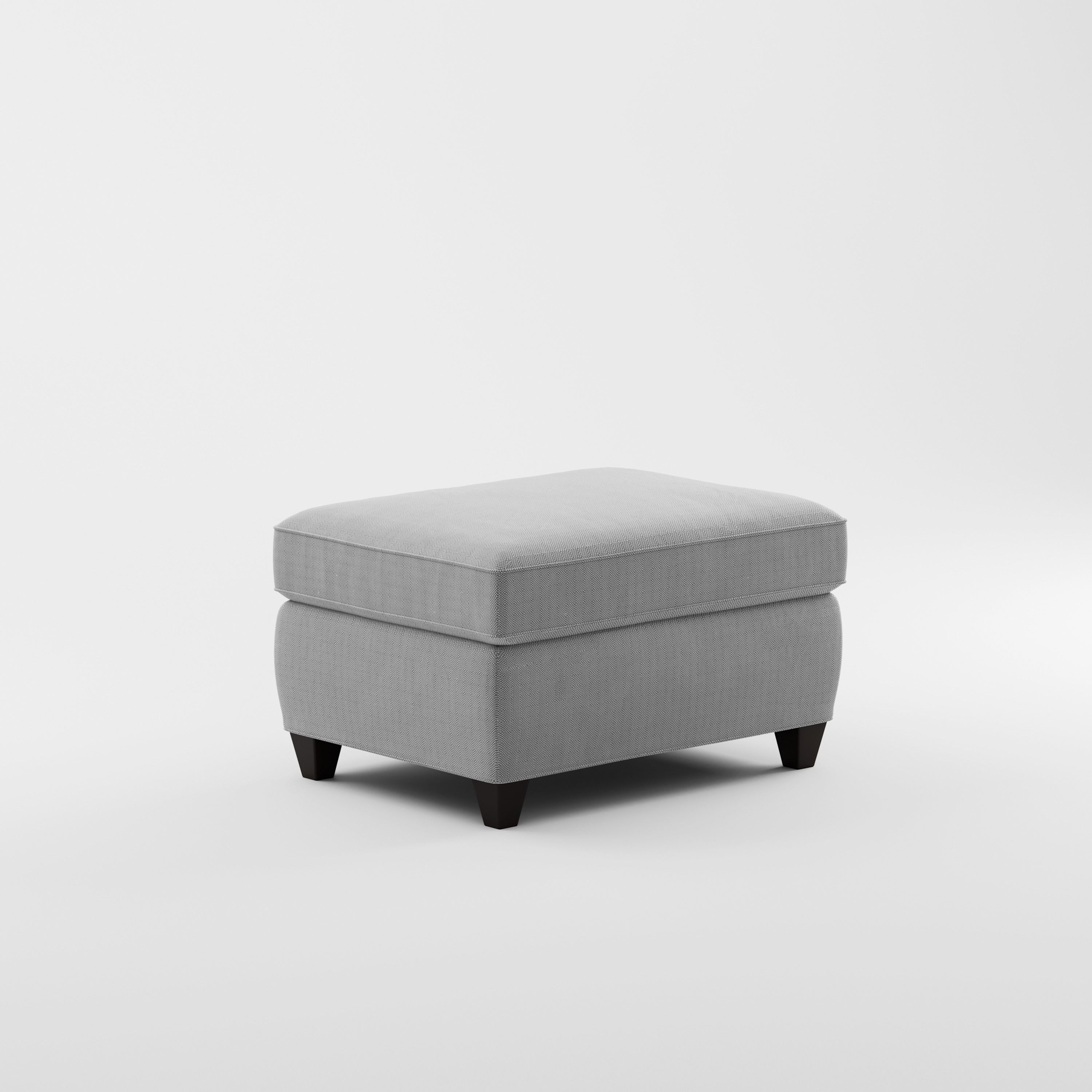 Crate and Barrel Dryden Ottoman 3D model_7