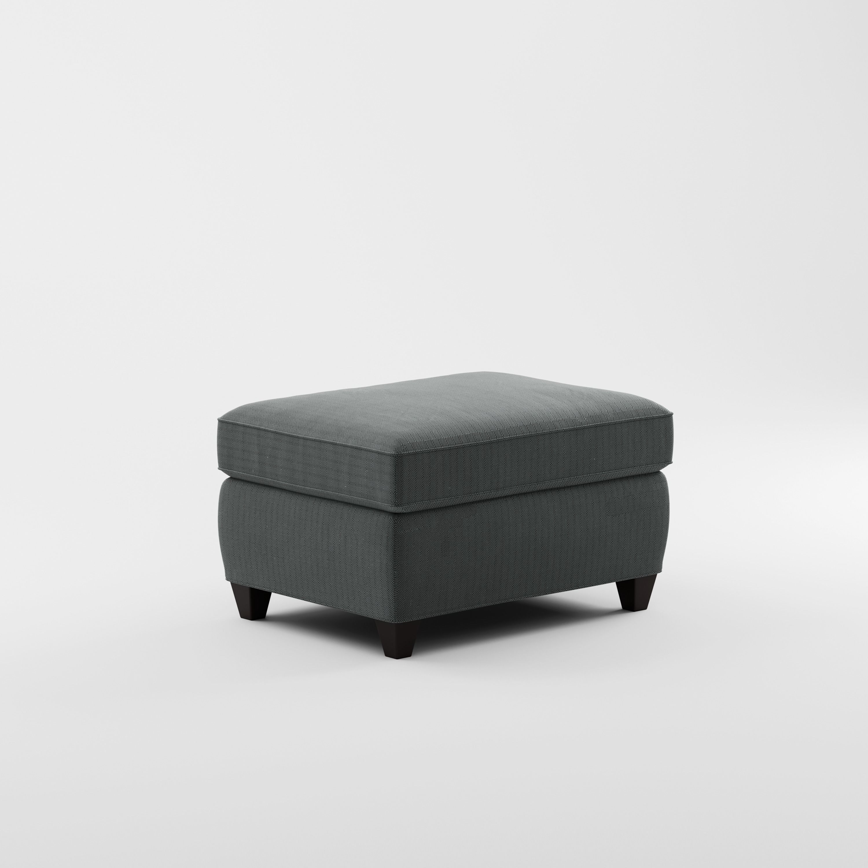 Crate and Barrel Dryden Ottoman 3D model_8