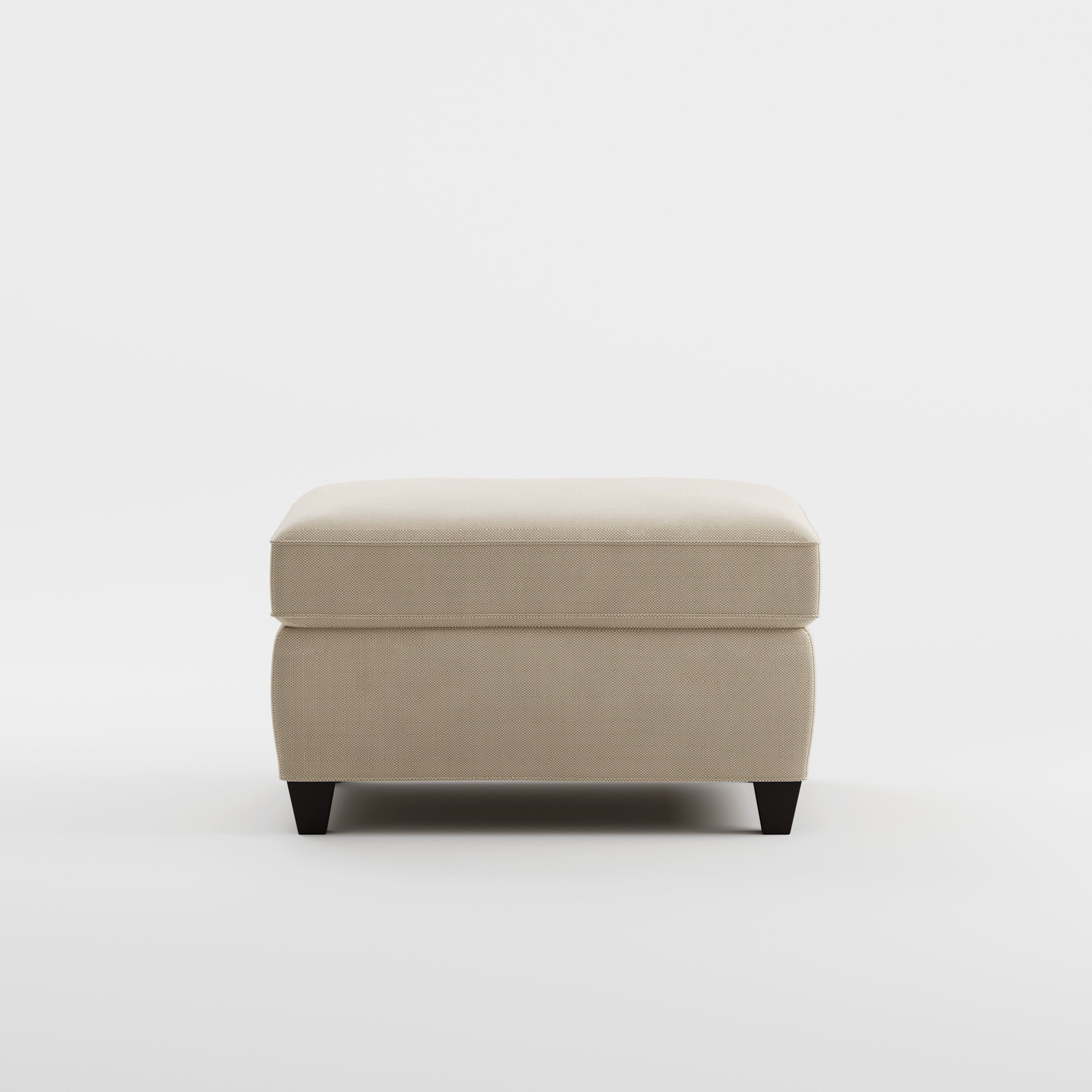 Crate and Barrel Dryden Ottoman 3D model_11
