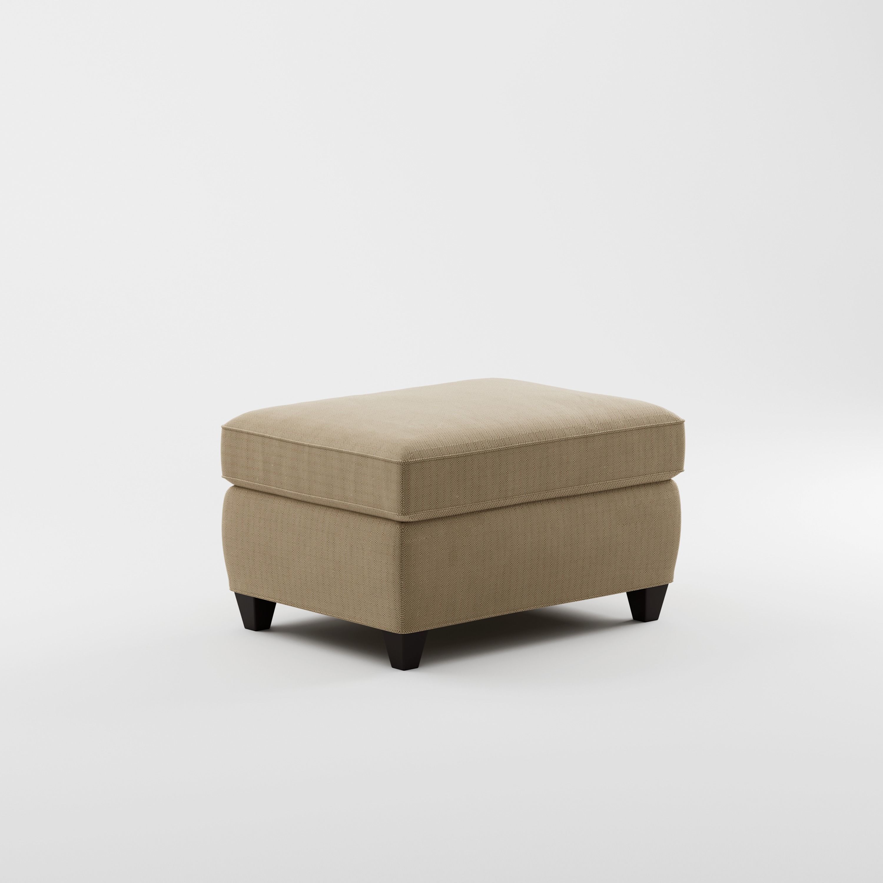 Crate and Barrel Dryden Ottoman 3D model_5