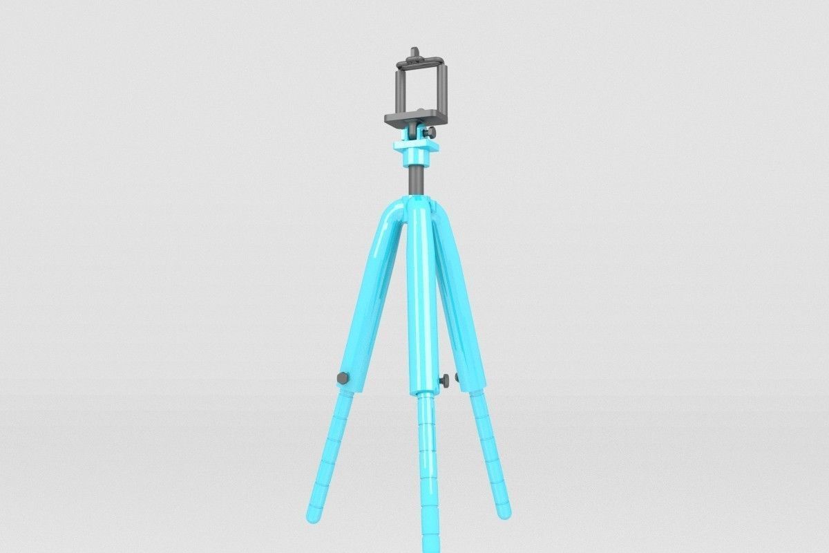 Iphone Tripod 3D print model_3