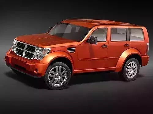 dodge nitro 2006 3D model