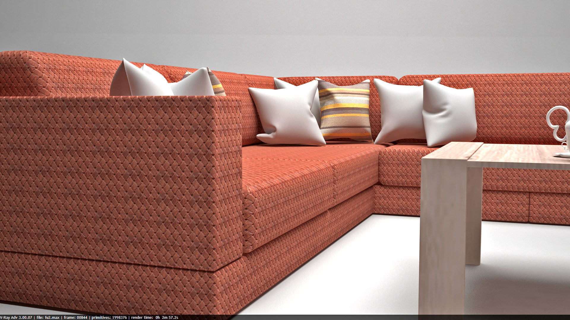 Corner Sofa 3D model_2